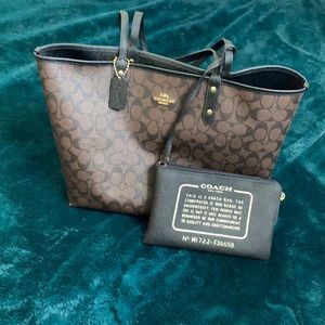 Coach Reversible Tote